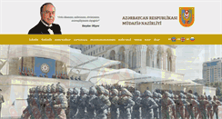 Desktop Screenshot of mod.gov.az
