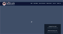 Desktop Screenshot of midas.mod.gov.my